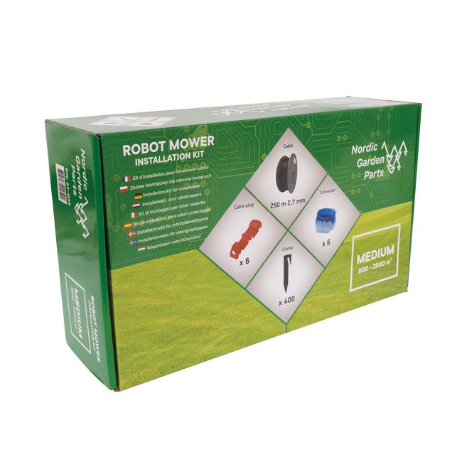 NGP Installationssæt til robotplæneklipper - Medium (250m) main product photo