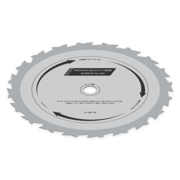 Hårdmetalsklinge (250x20mm)