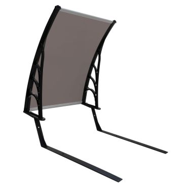 Robotplæneklipper Garage, Opklappelig Model Nordic(Lille) Sort/Grå Tag L80 x B60 x H37.