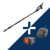 HUSQVARNA Aspire™ P5-P4A Håndsav og stang inkl. batteri og lader